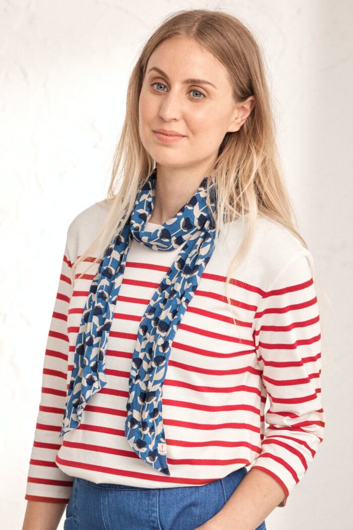 Seasalt Cornwall Modalový šátek Ada Sailor