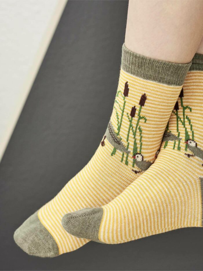 Living Crafts Dvojbalení ponožiek z bio bavlny Duck