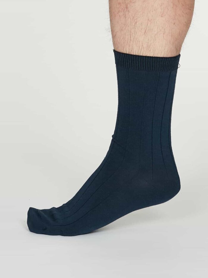 Thought Pánske konopné ponožky Hero modré