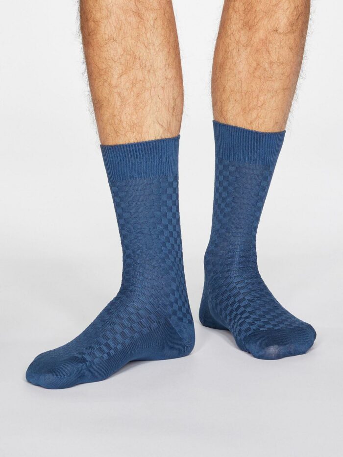 Thought Pánske ponožky Cameron modré
