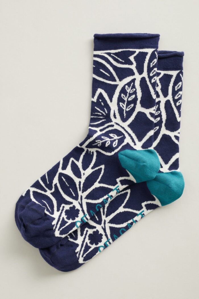 Seasalt Cornwall Dámske ponožky Arty Penrose z bio bavlny