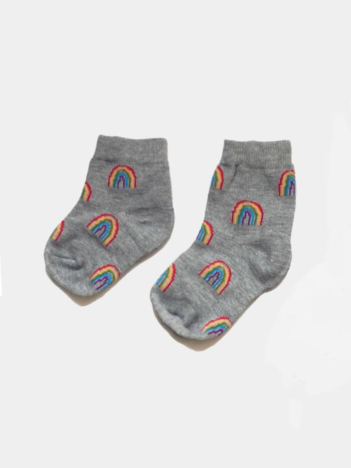 Thought Detské ponožky Rainbow Baby z bio bavlny