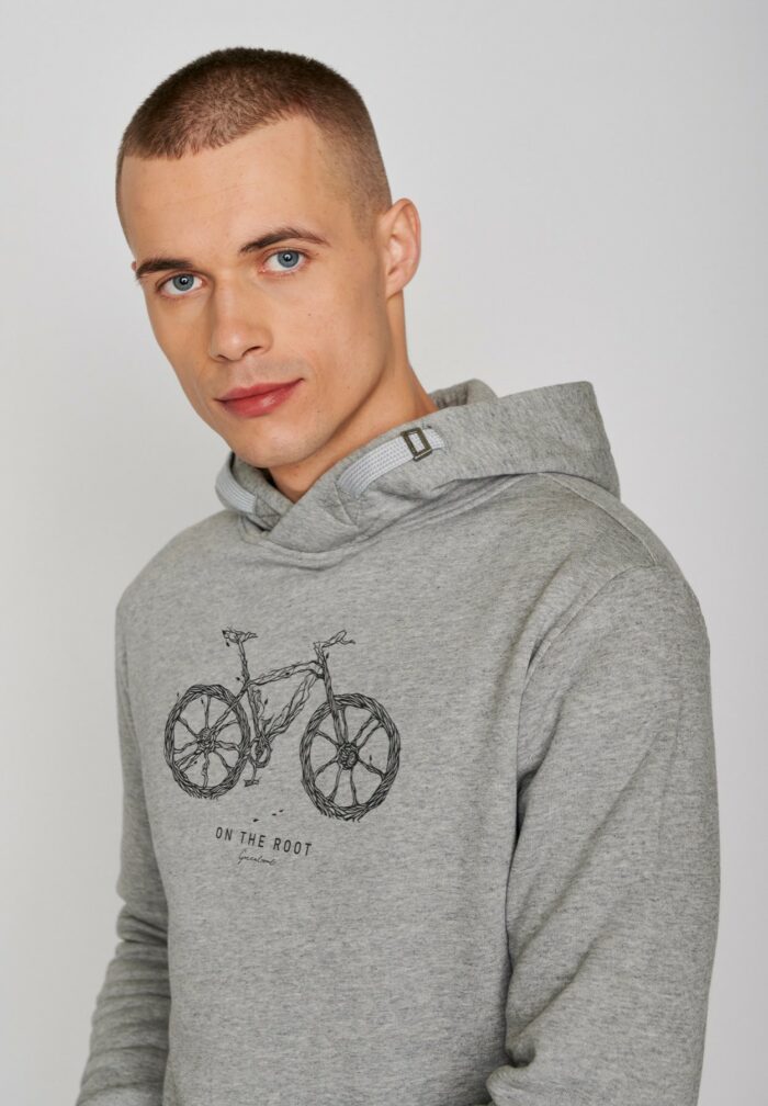 Greenbomb Mikiny s kapucňou Bike Root