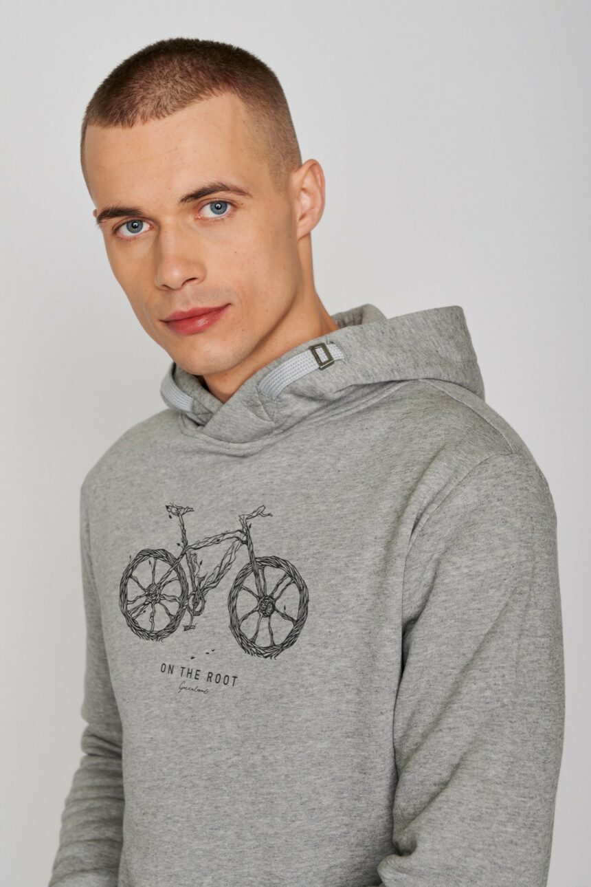 Greenbomb Mikiny s kapucňou Bike Root