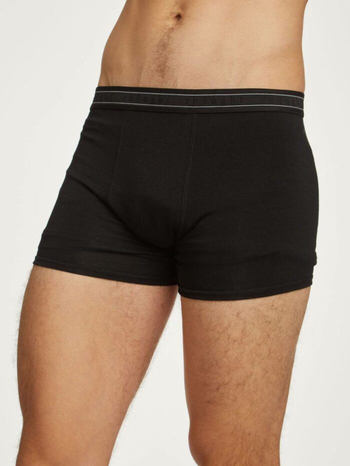 Thought mac black arther mens soft bamboo boxers