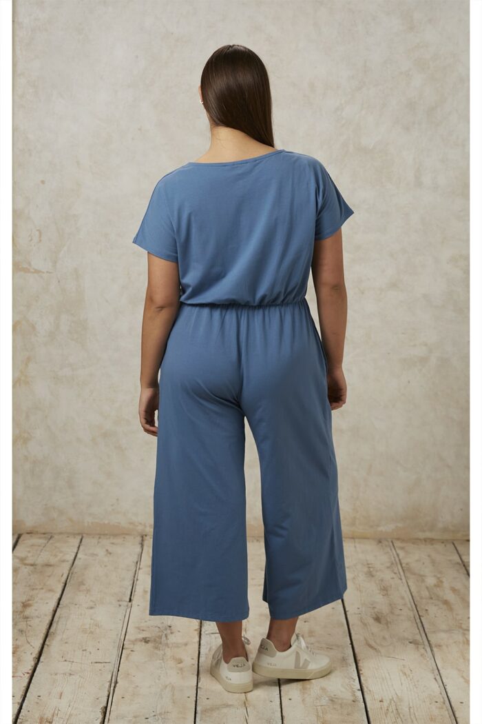 People Tree evelyn jumpsuit in blue 6ff5f11d3d2f