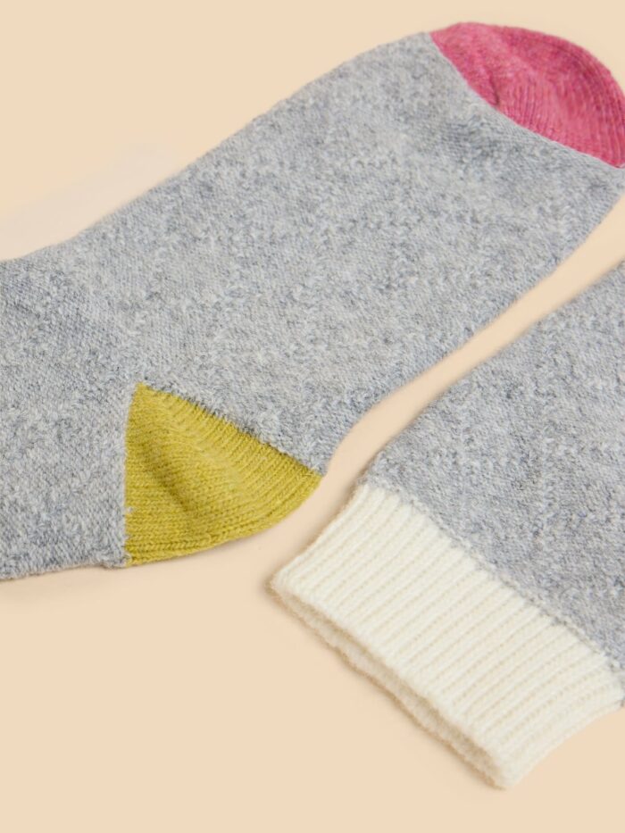 White Stuff ponožky wool grey