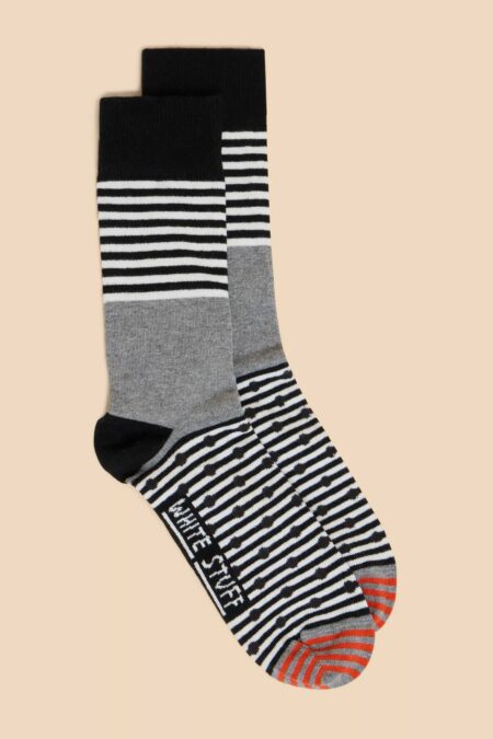 White Stuff ponožky hotch potch grey