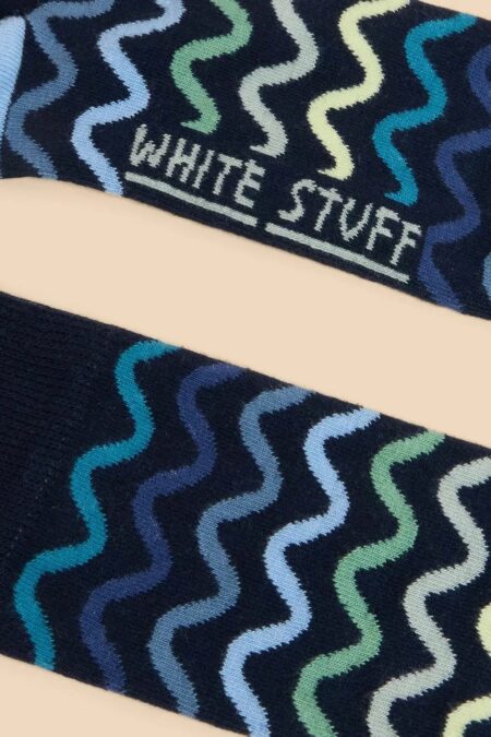 White Stuff ponožky squiggle wave