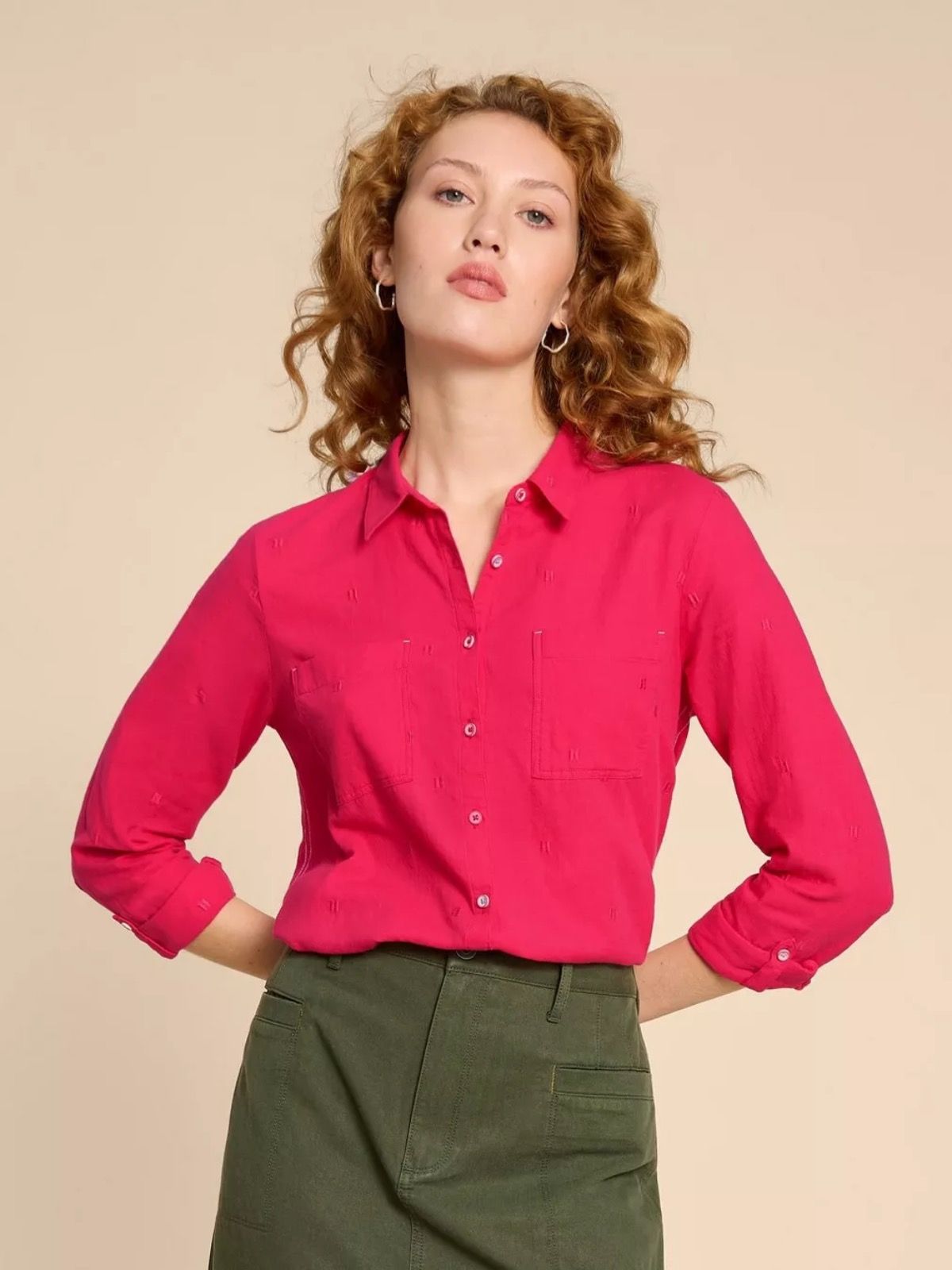 Košile Sophie Dark Pink