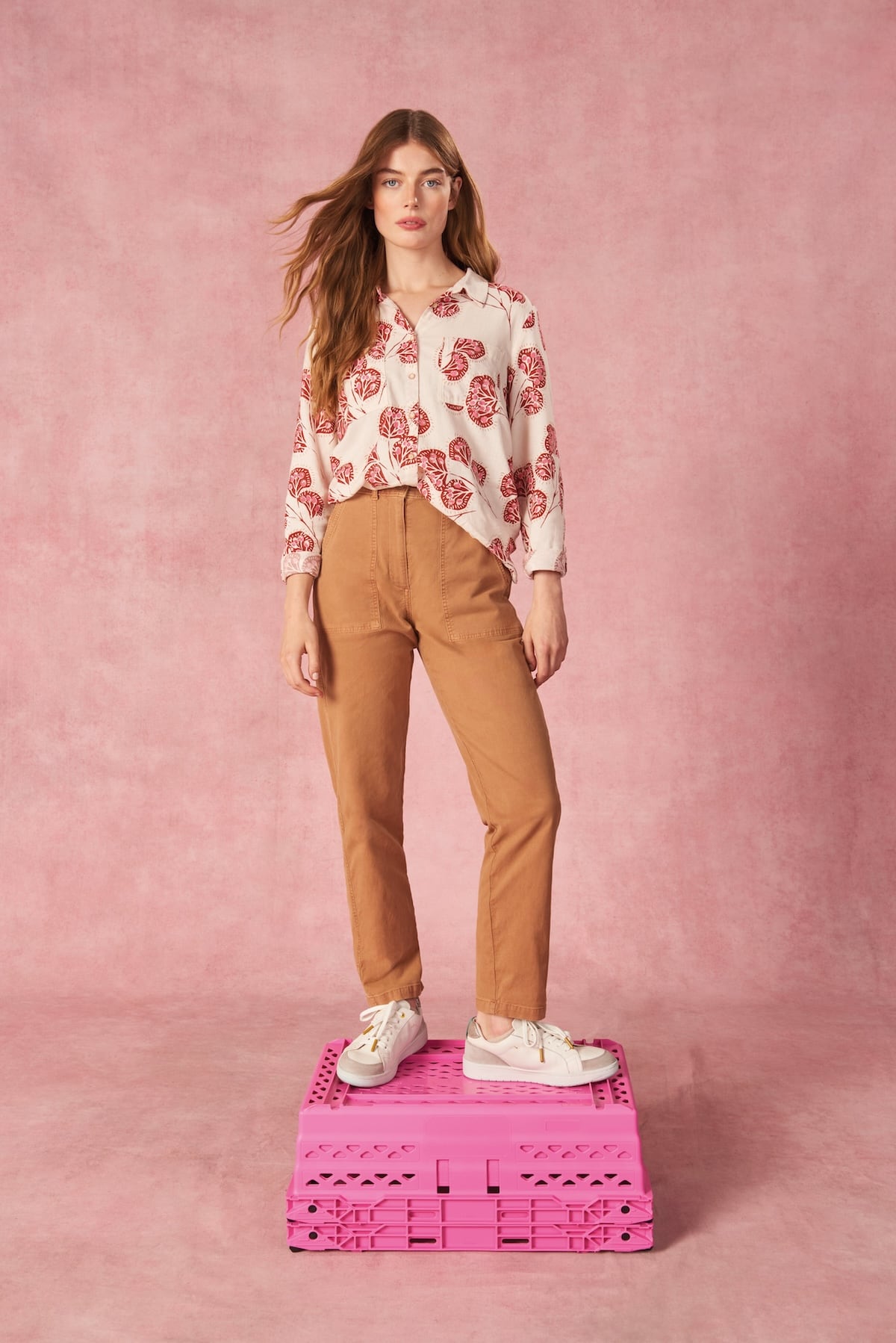 Košeľa Sophie Ivory Print