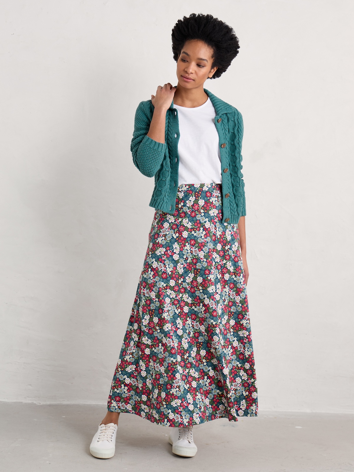 Sukňa Rose Flowery Painting