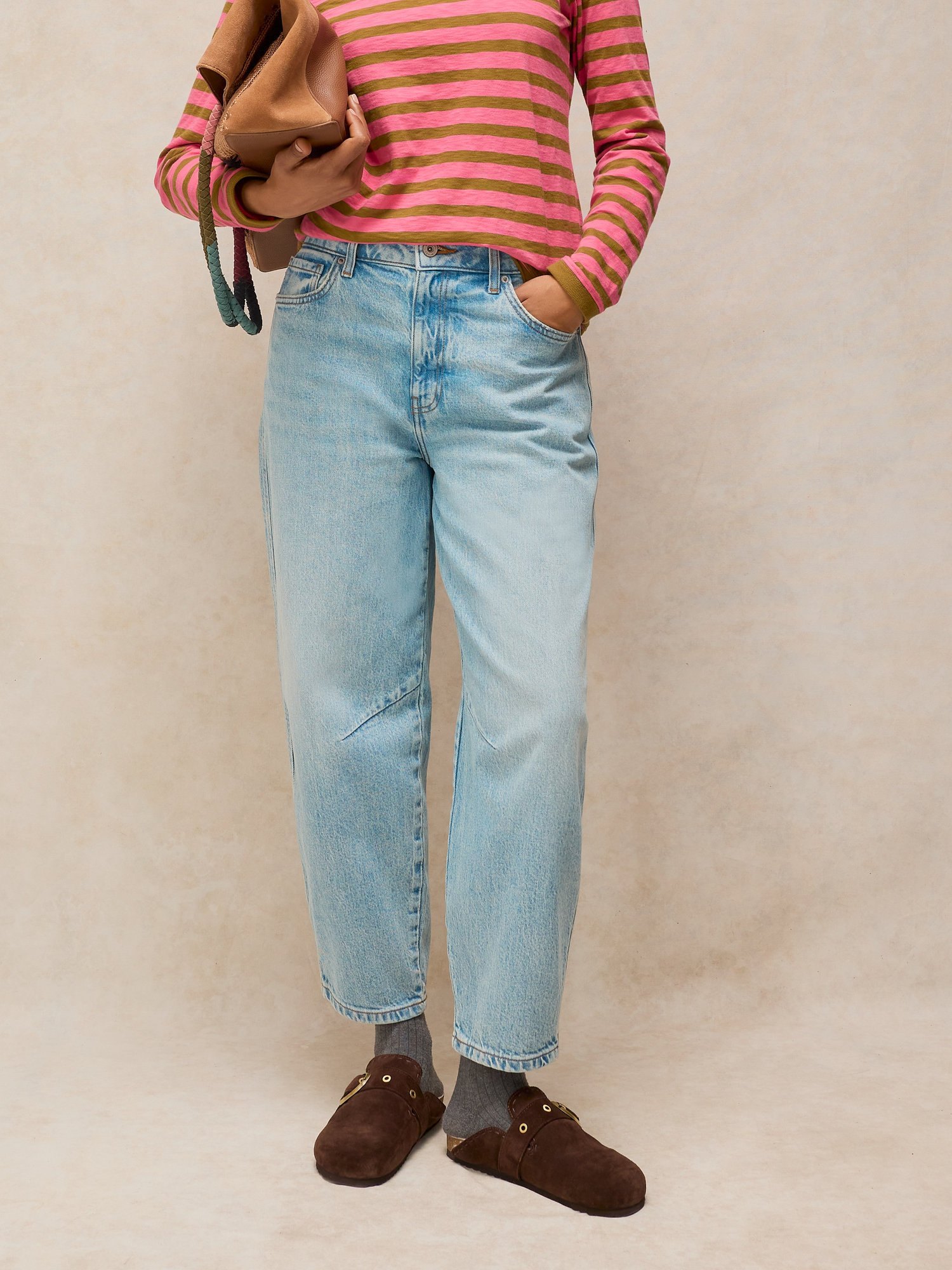 Džínsy Aubrey Light Denim